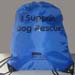 I Support Dog Rescue Cinch Sak Bag/Backpack